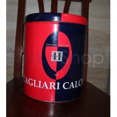 Cagliari Calcio confezione panettone  latta 1997 raro 