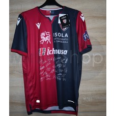 Cagliari Calcio maglia Macron taglia L serie limitata Cagliari Calcio maglia Macron taglia L serie limitata