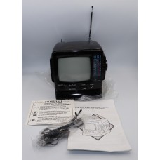 Mini TV Portatile Giordano con Radio AM/FM  Vintage nuova rara 