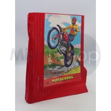 Motocross copertina quaderno libro  formato grande anni 70 rara