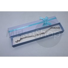 Bracciale in argento 925 da 21, 5 cm uomo 