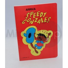 Speedy Gonzales quaderno a quadretti Warner Bros 1974 Kronos scuola 