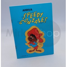 Speedy Gonzales quaderno a quadretti Warner Bros 1974 Kronos scuola 