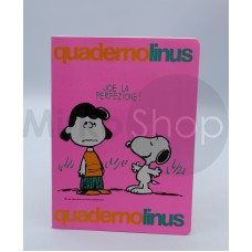Linus quaderno vintage anni 80 a quadretti Auguri Mondadori