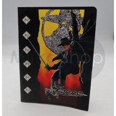 Zorro quaderno vintage a righe 1999 Cartorama