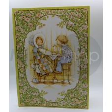 Holly Hobbie quaderno ad anelli formato grande anni 80 Auguri Mondadori 