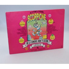Scorpione set  carta da lettere Artena made in Italy raro