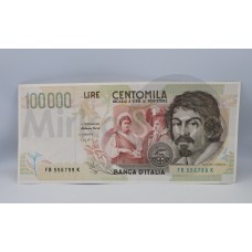 100000 lire riproduzione banconota gigante da 46 x 22 cm 