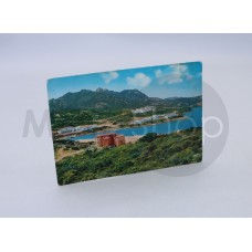 Arzachena panoramica della baia di Porto Cervo cartolina Sardegna  non viaggiata