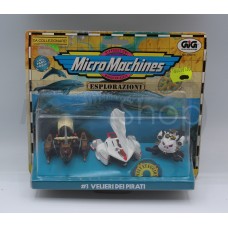 Micro Machines Esplorazione 3 velieri dei pirati Gig 
