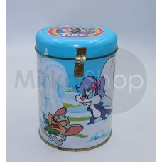 Panettoncino Battistero barattolo in latta da collezione anni 90 I fantastici Tiny Tiny Toon Warner Bros 