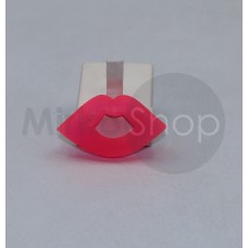 Labbra bacio gomma gommina vintage profumata da collezione anni 80 