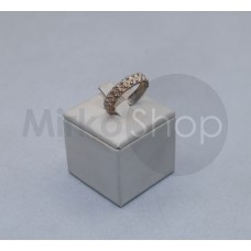 Fede fedina anello filigrana sarda argento 800 misura 16