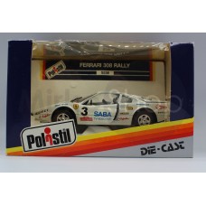 FERRARI 308 RALLY  SABA POLISTIL RARA SCALA 1/25 VINTAGE NUOVA 