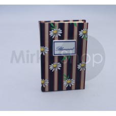 Blumarine mini agenda taccuino con matita vintage scritta in porcellana rara