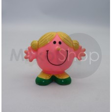 Little Miss  Roger Hargreaves  1984 pupazzo in gomma made in Italy Ledra Ledraplastic