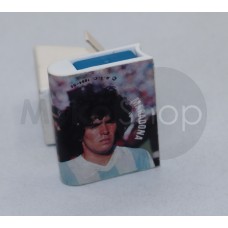 Diego Armando Maradona gomma gommina vintage con scatolina 