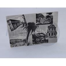 Sassari saluti cartolina viaggiata con francobollo 