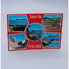 Saluti da Teulada cartolina Sardegna viaggiata senza francobollo 