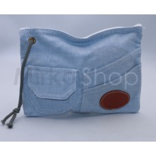 Malipiero borsello pochette da viaggio vintage made in Italy 