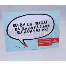 Vodafone  Summer Card Flyer con adesivo vintage 