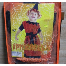 Costume di Carnevale Spiderella Paolo Fiori 3/4 anni 