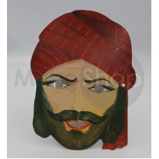 Maschera di carnevale Sandokan  vintage anni 70 