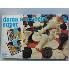 DAMA E SCACCHI SUPER BY GIOCHI ABILITà   NUOVO 