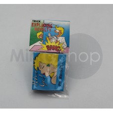 Scherzo di carnevale Sarti Milano fiammiferi battidito anni 80 