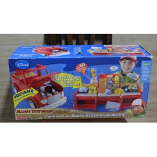 Manny tuttofare Disney camioncino banco da lavoro Fisher Price raro 