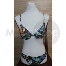 Argento vivo costume da bagno bikini taglia 4 