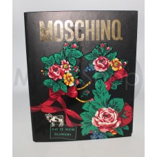 Moschino quaderno ad anelli vintage 