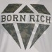 Born Rich t shirt taglia S