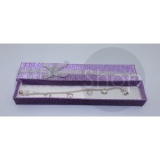 Cavigliera in argento 925 con elefanti portafortuna 