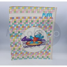 Puffi Peyo copertina maxi quaderno della Virca 1985 rara 