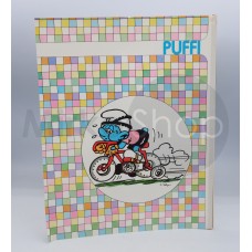 Puffi Peyo copertina maxi quaderno della Virca 1985 rara 