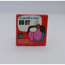 Boreado Bo Fim 12 pastelli colorati Bo By 1980 Italia Torino 