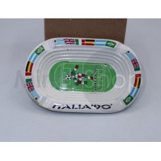 Italia 90 posacenere formato piccolo da 12 cm Il Coccio Ceramiche Faenza