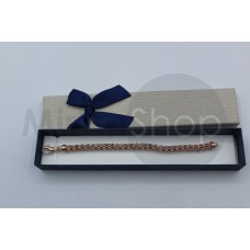 Bracciale torchon  in argento 925 da 19 cm 