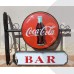 Coca Cola insegna da Bar anni 90 rara