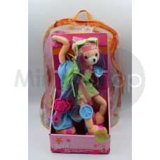 Barbie Cuccioli Mille Pose con zainetto Mattel 
