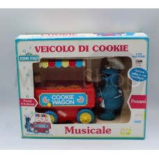 Sesame Street Muppet Cookie Wagon della Fassi nuovo raro Fassi