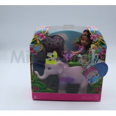 Barbie The Island Princess Shelly  con elefante Mattel