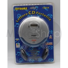 Toytronix 13014 lettore cd portatile compact disc nuovo 