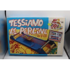 GIOCO IN SCATOLA  TESSIAMO LE PERLINE  NUOVO 