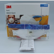 Respiratore 3M Aura 06923 + Gen 3  maschera facciale con valvola FFP2