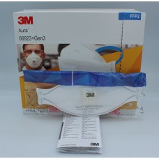 Respiratore 3M Aura 06923 + Gen 3  maschera facciale con valvola FFP2