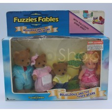 Riccioli d'oro e i 3 orsi Fuzzies Fables Lucky Bell Eurostil nuovo raro 