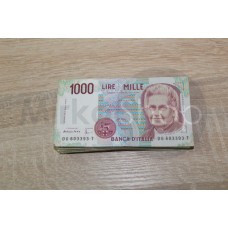 Banconota 1000 lire Maria Montessori circolata originale