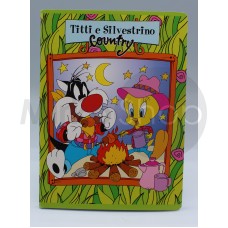 Titti e Silvestrino Country quaderno vintage 1996 Warner Bros Mondadori 